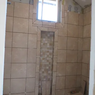 Tile Shower Remod