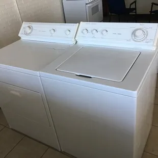Whirlpool washer and electric dryer $369 plus tax