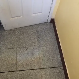Bathroom floor