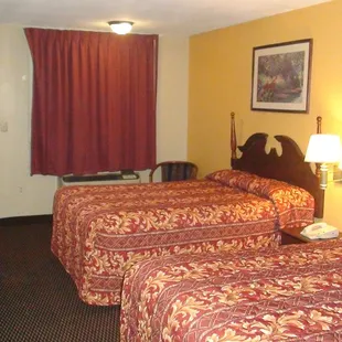 Guest Room with Two Double Beds