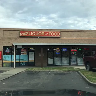 a liquor and food store