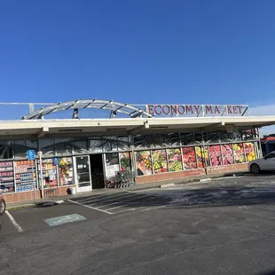 Economy Market Store Front, San Leandro, CA.