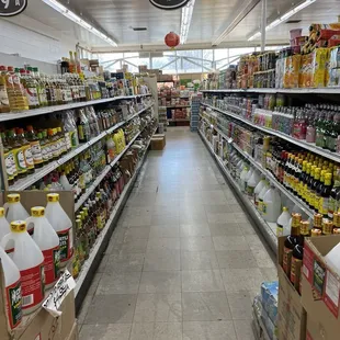 Inside Economy Market, San Leandro, CA.