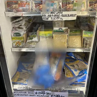 Inside Economy Market, San Leandro, CA.