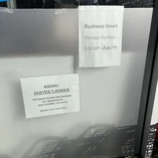 Business Hours
