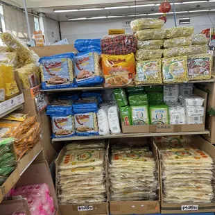 Inside Economy Market, San Leandro, CA.