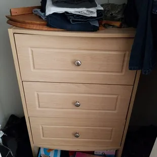 The matching dresser to this is gone/missing.
