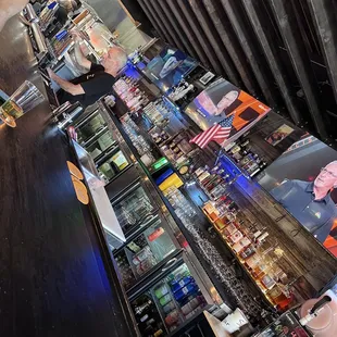 Big bar selection. They can make whatever you want ! Long Island is my go to ! Yee Yee!
