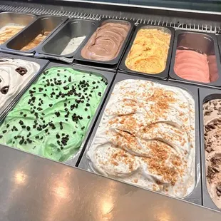 Artisanal ice creams, gelatos and dairy free flavors made daily!