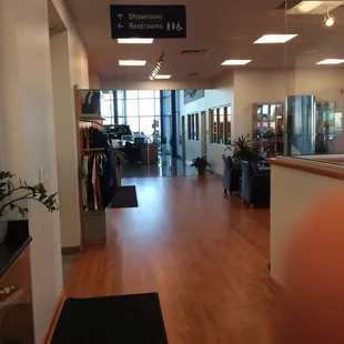 Entrance to show room.