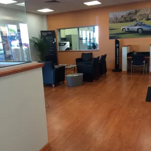 Waiting area.