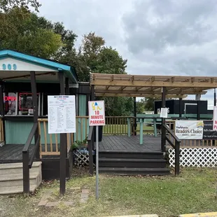 the outside of the store