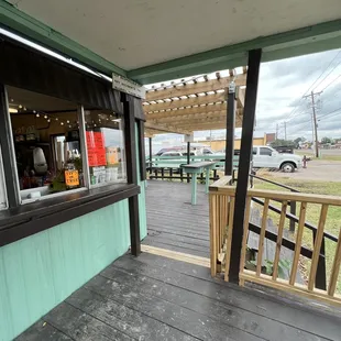 the outside of a store