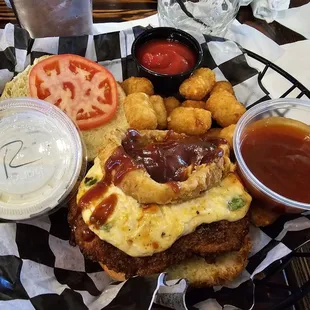 BBQ pimento Chicken Sandwich