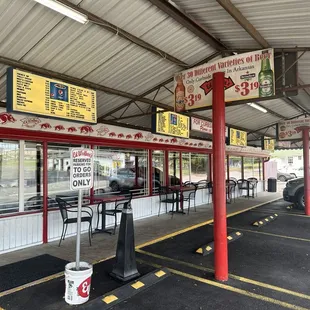 Outside Car Park