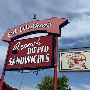 Ed Walker signage