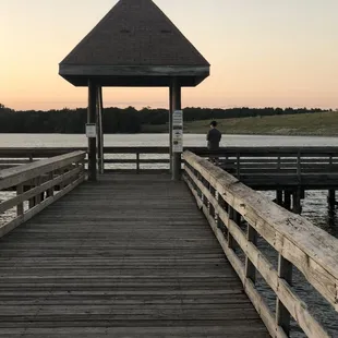 The dock