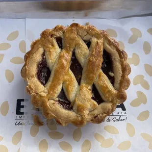 Pasta frola....these are tartlets with guava filling.  So good.
