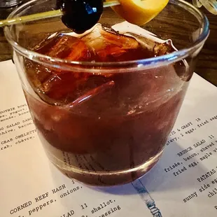 Smoked Chocolate Old Fashion