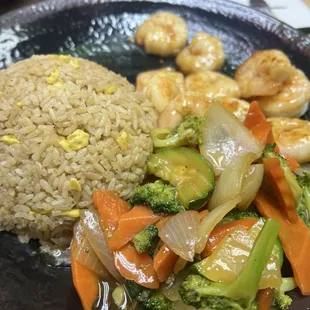 Hibachi shrimp! Yum yum