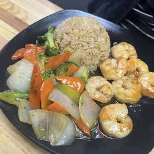 Hibachi shrimp