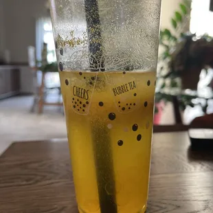 Worse &quot;bubble tea&quot;. A glob of powder. I&apos;ll never order it again!