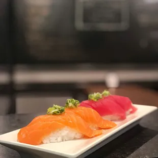 Salmon &amp; Tuna Nigiri