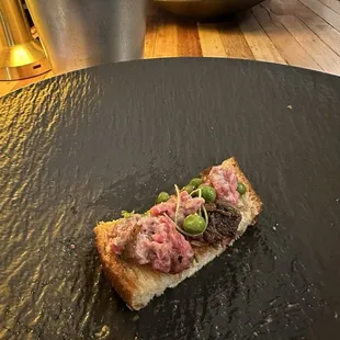 Bread came late but nevertheless it was equally delicious without it