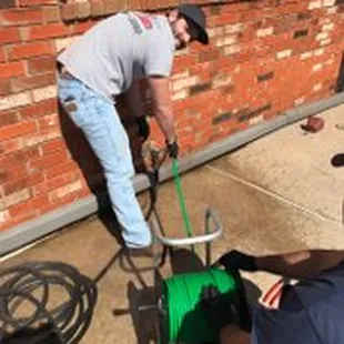 Hydro Jetting greasy kitchen sink line