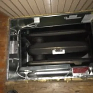 Floor furnace installation