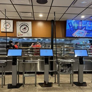Inside order stations