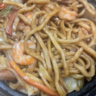 shrimp lo mien.