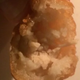 Can you find the chicken in the breading?