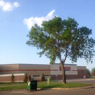 outside
