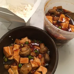 Bean Curd Szechuan Style - Delivery, enough for 4 meals!