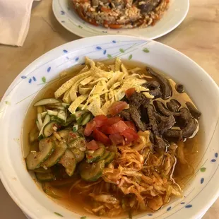Kuksu Soup and Uzbek Plov