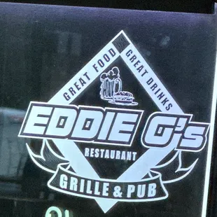 the logo of the restaurant