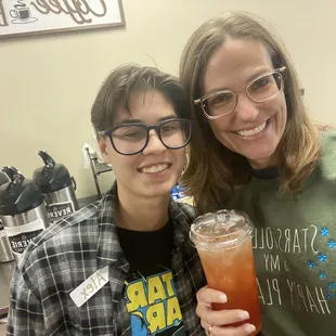 Peach Mango refresher!