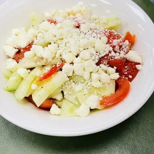 Greek Salad: no lettuce!