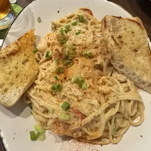 Cajun shrimp and chicken