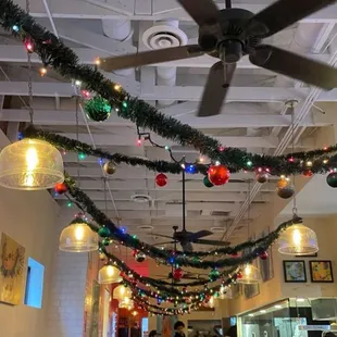 Inside of restaurant