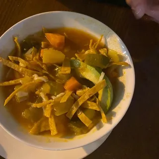 Bowl Chicken Tortilla Soup