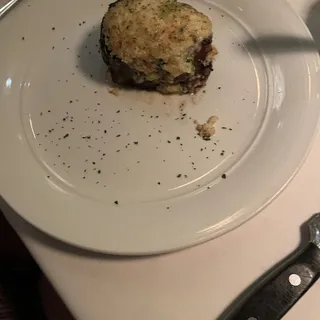 Parmesan and Horseradish Crust