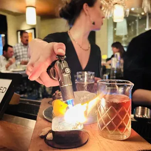 Smoked Old Fashioned