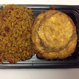 Shrimp Egg Foo Young Comb