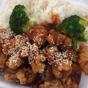 Sesame chicken
