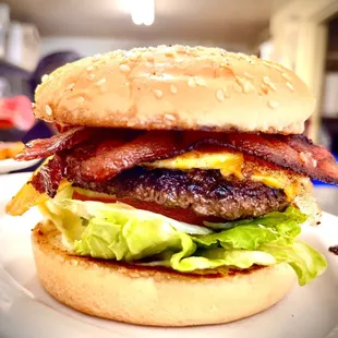 Bacon cheeseburger