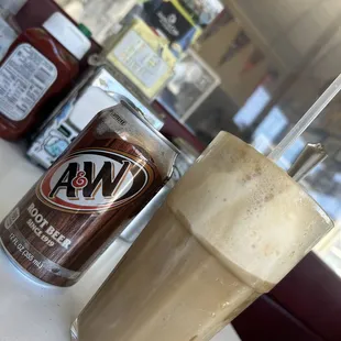 Root beer float YUMMMMMM