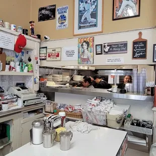 sushi and sashimi, interior