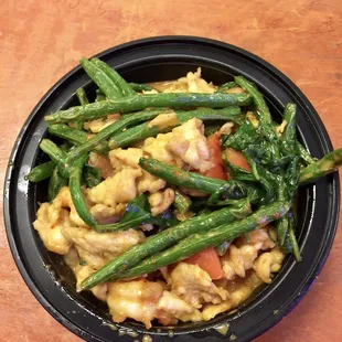 Red curry chicken--the best!!